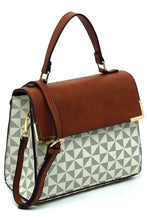 Cargar imagen en el visor de la galería, PM Monogram Top Handle Satchel

