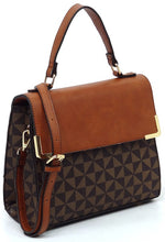 Cargar imagen en el visor de la galería, PM Monogram Top Handle Satchel
