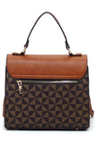 PM Monogram Top Handle Satchel