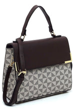 Cargar imagen en el visor de la galería, PM Monogram Top Handle Satchel
