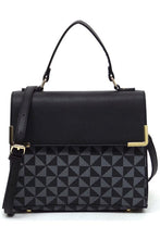 Cargar imagen en el visor de la galería, PM Monogram Top Handle Satchel
