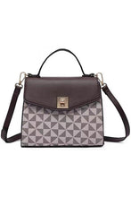 Cargar imagen en el visor de la galería, PM Monogram Twist Lock Flap Satchel
