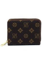 Cargar imagen en el visor de la galería, CM Monogram Accordion Bi-fold Wallet

