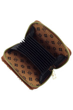 Cargar imagen en el visor de la galería, CM Monogram Accordion Bi-fold Wallet
