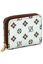Cargar imagen en el visor de la galería, CM Monogram Accordion Bi-fold Wallet

