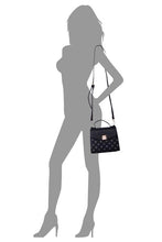 Cargar imagen en el visor de la galería, CM Monogram Twist Lock Flap Satchel
