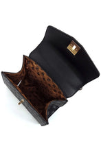 Cargar imagen en el visor de la galería, CM Monogram Twist Lock Flap Satchel
