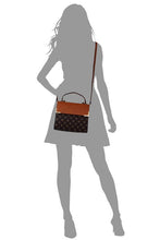 Cargar imagen en el visor de la galería, CM Monogram Top Handle Satchel
