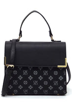 Cargar imagen en el visor de la galería, CM Monogram Top Handle Satchel
