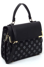 Cargar imagen en el visor de la galería, CM Monogram Top Handle Satchel
