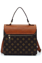 Cargar imagen en el visor de la galería, CM Monogram Top Handle Satchel
