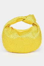 Cargar imagen en el visor de la galería, Tonal Studded Knotted Soft Clutch
