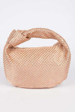 Cargar imagen en el visor de la galería, Tonal Studded Knotted Soft Clutch
