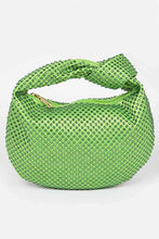 Cargar imagen en el visor de la galería, Tonal Studded Knotted Soft Clutch
