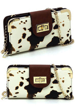 Cargar imagen en el visor de la galería, Fashion Turn Lock Crossbody Wallet
