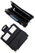 Cargar imagen en el visor de la galería, Fashion Turn Lock Crossbody Wallet
