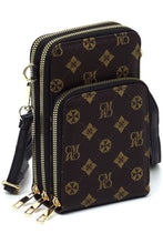 Load image into Gallery viewer, Monogrammed Crossbody Bag Cell Phone Purse
