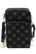 Load image into Gallery viewer, Monogrammed Crossbody Bag Cell Phone Purse
