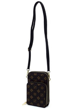 Load image into Gallery viewer, Monogrammed Crossbody Bag Cell Phone Purse
