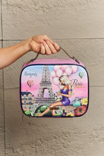 Cargar imagen en el visor de la galería, Nicole Lee USA Printed Handbag with Three Pouches
