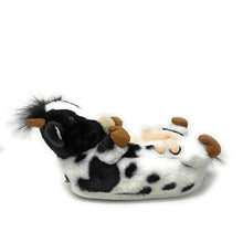 Load image into Gallery viewer, Howdy Cow - Kids&#39; Cute Plush Animal Slippers
