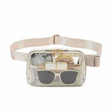 Cargar imagen en el visor de la galería, Clear Stadium Belt Bag Sling Crossbody
