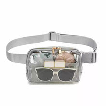 Cargar imagen en el visor de la galería, Clear Stadium Belt Bag Sling Crossbody
