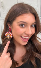 Load image into Gallery viewer, Turkey with Feathers Earrings
