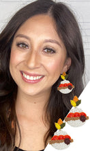 Load image into Gallery viewer, Pumpkin Pie Earrings
