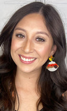 Load image into Gallery viewer, Pumpkin Pie Earrings

