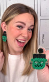 Frankenstein Earrings