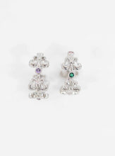 Load image into Gallery viewer, Fleur De Lis Hoop Earrings
