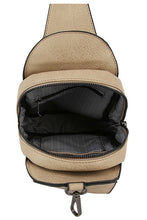 Load image into Gallery viewer, Buckle Pocket Sling Bag Backpack
