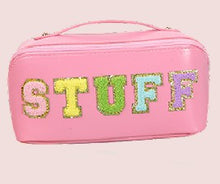 Cargar imagen en el visor de la galería, Stuff Travel Organizer Handle Makeup Cosmetic Bag
