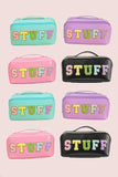Stuff Travel Organizer Handle Makeup Cosmetic Bag