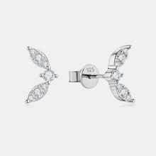 Load image into Gallery viewer, Moissanite 925 Sterling Silver Stud Earrings
