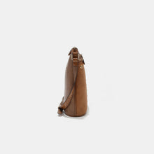 Cargar imagen en el visor de la galería, Nicole Lee USA Metallic Stitching Embroidery Inlaid Rhinestone Crossbody Bag
