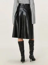 Load image into Gallery viewer, High Waist Skirt with Zipper
