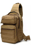 Military Canvas Concealed Sling Backpack