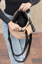 Load image into Gallery viewer, Gia Double Zip Nylon Crescent Sling
