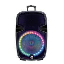 Cargar imagen en el visor de la galería, Naxa Portable 15 Inch BT Party Speaker w Lights
