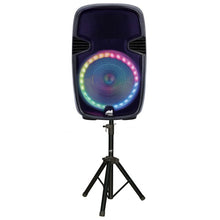 Load image into Gallery viewer, Naxa Portable 15 Inch BT Party Speaker w Lights
