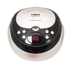 Cargar imagen en el visor de la galería, Naxa Portable CD Player with AM/FM Stereo Radio

