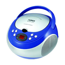 Cargar imagen en el visor de la galería, Naxa Portable CD Player with AM/FM Stereo Radio
