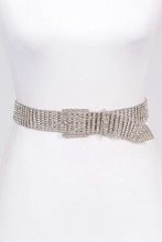 Cargar imagen en el visor de la galería, Statement Rhinestone Buckle Chain Belt
