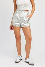 Load image into Gallery viewer, PAPERBAG METALLIC SHORTS
