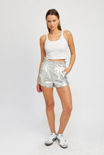 Load image into Gallery viewer, PAPERBAG METALLIC SHORTS
