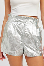 Load image into Gallery viewer, PAPERBAG METALLIC SHORTS
