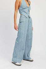 Load image into Gallery viewer, MID RISE WIDE LEG PANTS
