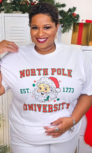 Load image into Gallery viewer, North Pole University Graphic T-Shirt
